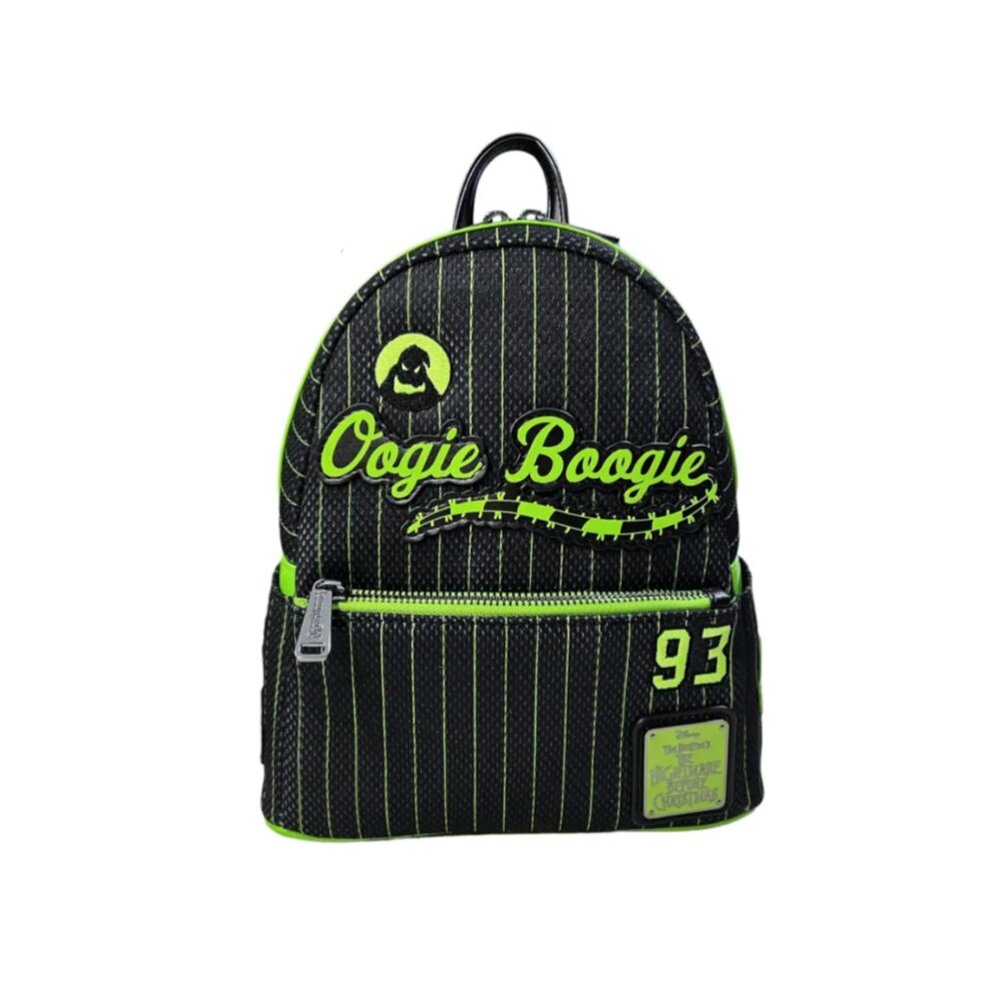 Loungefly Nightmare Before Christmas Oogie Boogie Jersey Cosplay Mini Backpack